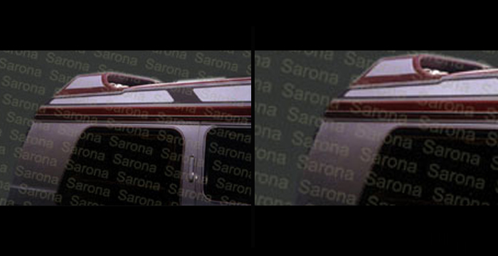 Custom Ford Econoline Van  Roof Wing (1975 - 1991) - $295.00 (Manufacturer Sarona, Part #FD-006-RW)